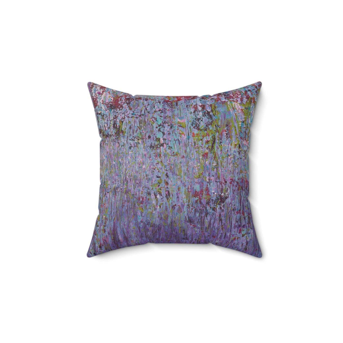 Wildflowers - Faux Suede Pillow