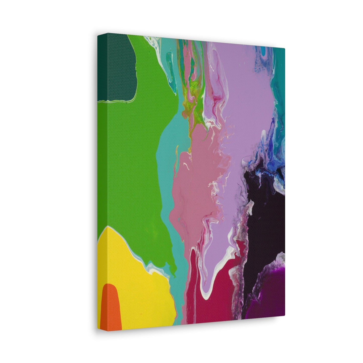 Playing With Rainbows - Gallery Wrapped Canvas