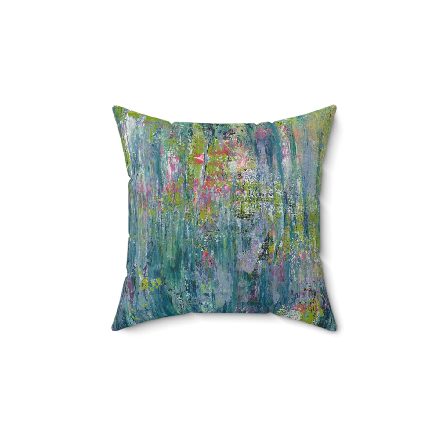 It's A Spring Thing - Faux Suede Pillow