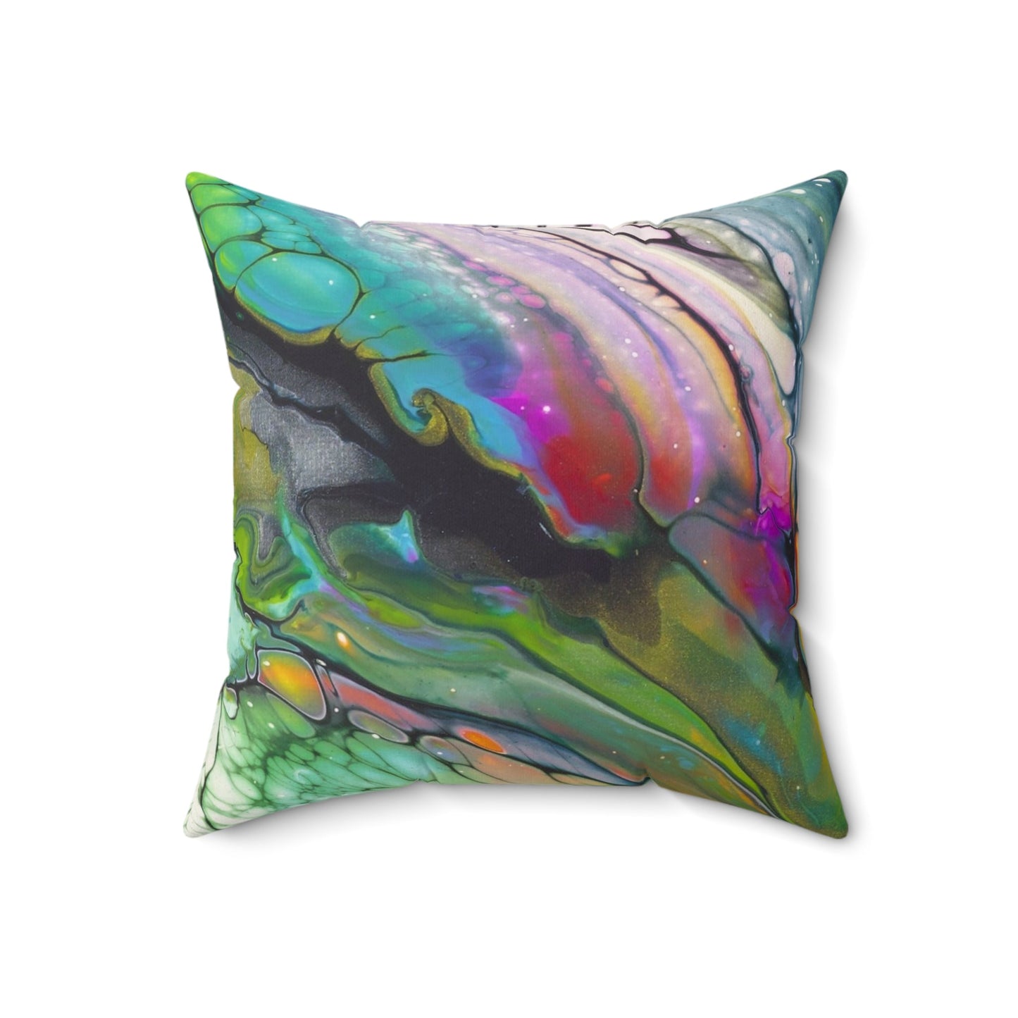 Butterfly Wings - Faux Suede Pillow