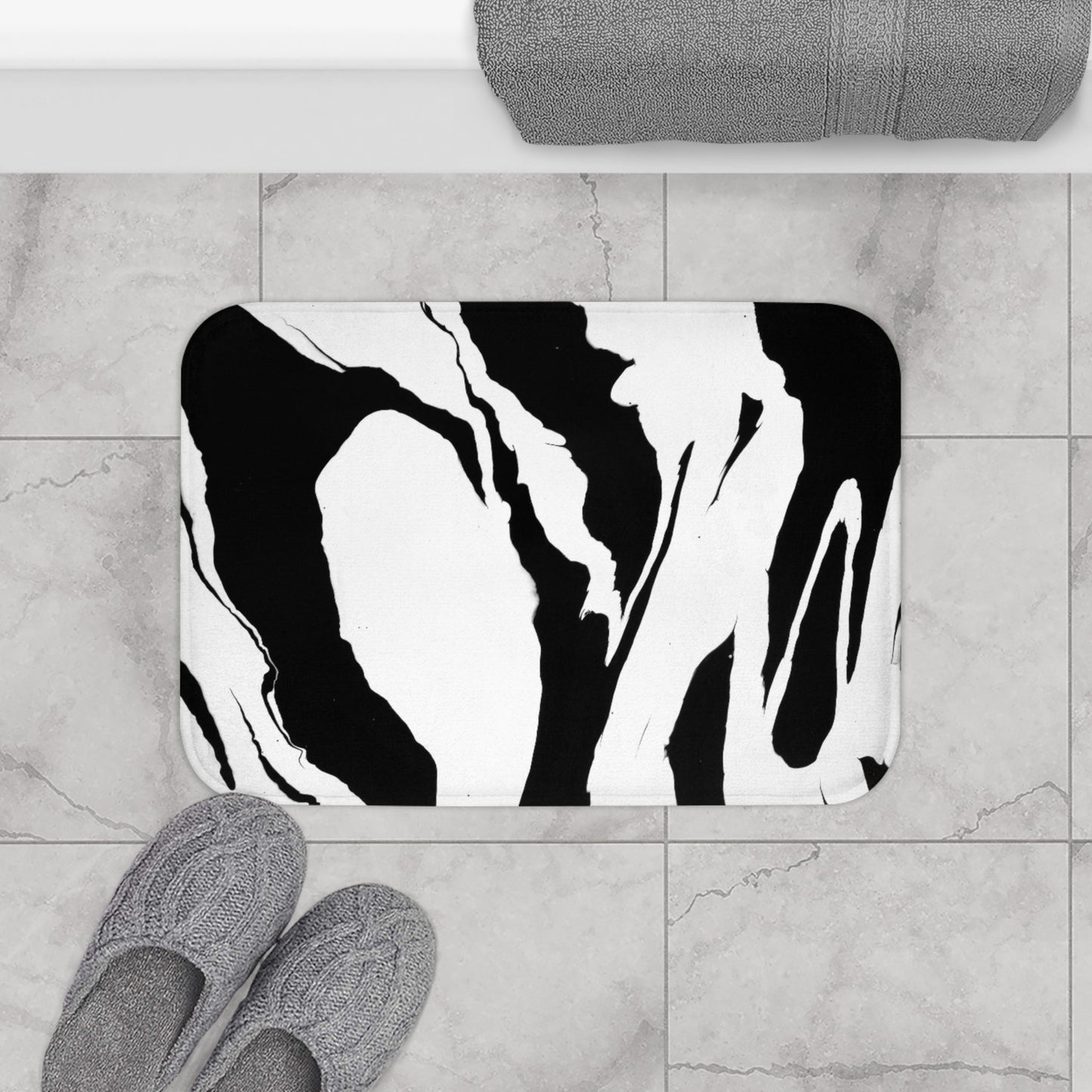 Positive and Negative - Bath & Kitchen Mat