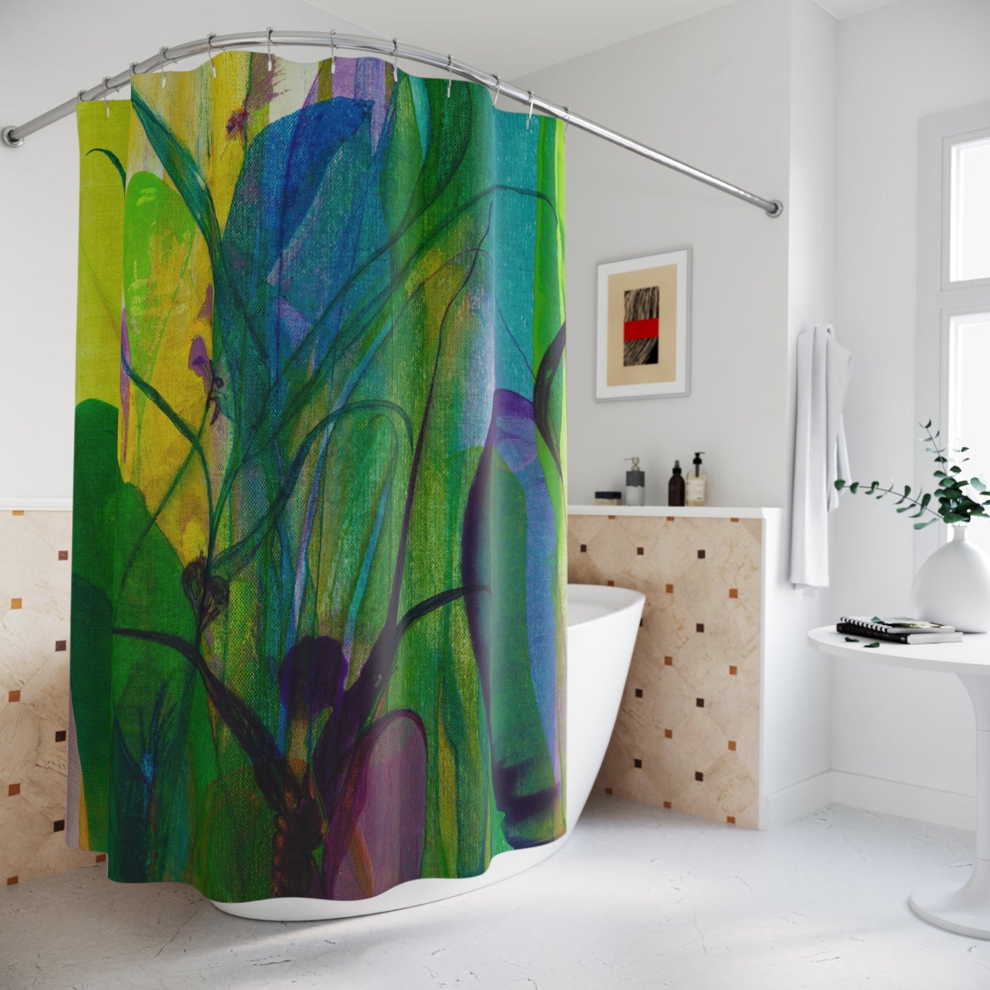 Through The Looking Glass - Shower Curtain