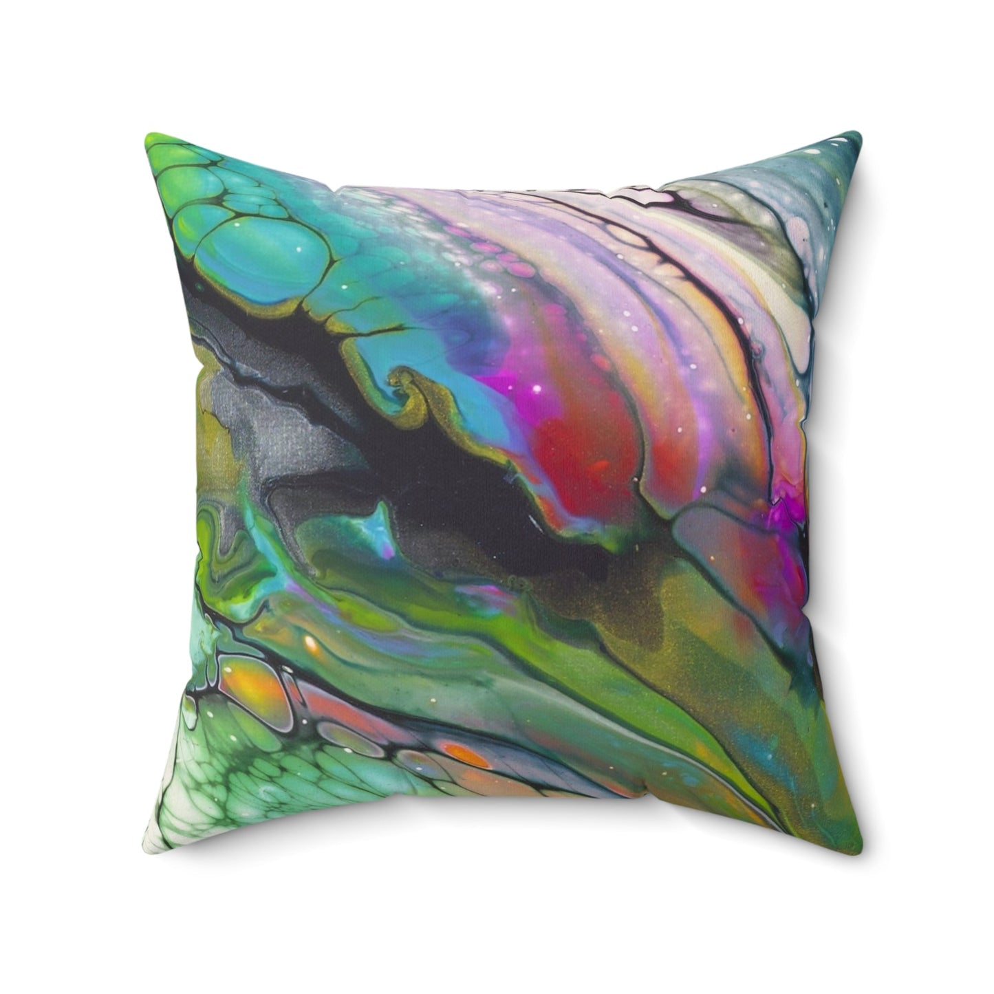 Butterfly Wings - Faux Suede Pillow