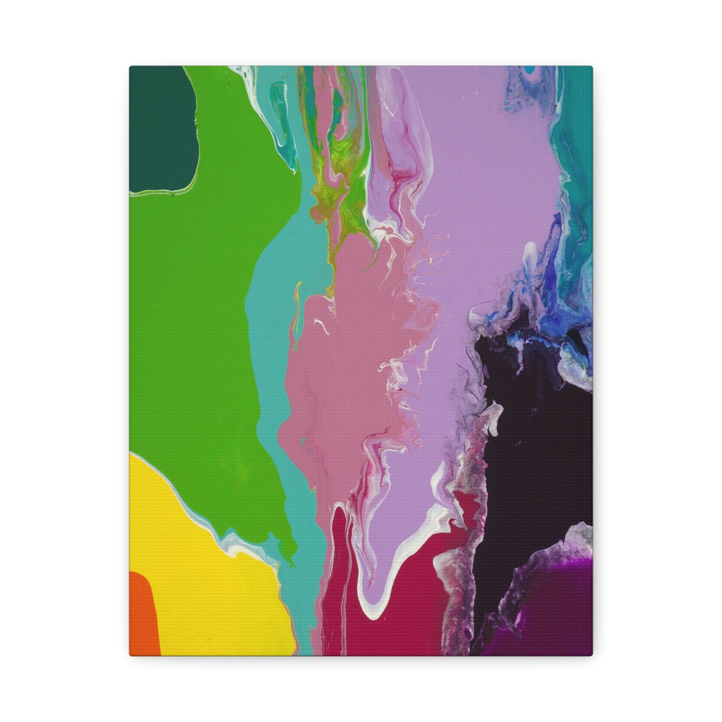 Playing With Rainbows - Gallery Wrapped Canvas