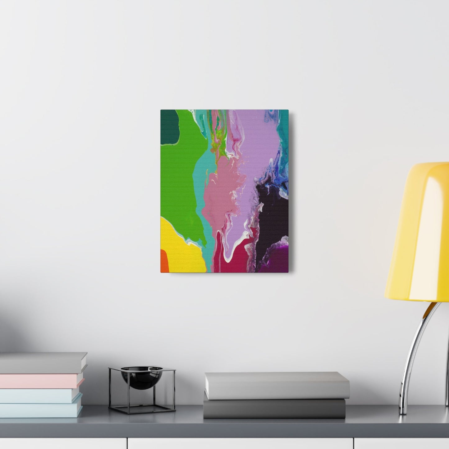 Playing With Rainbows - Gallery Wrapped Canvas