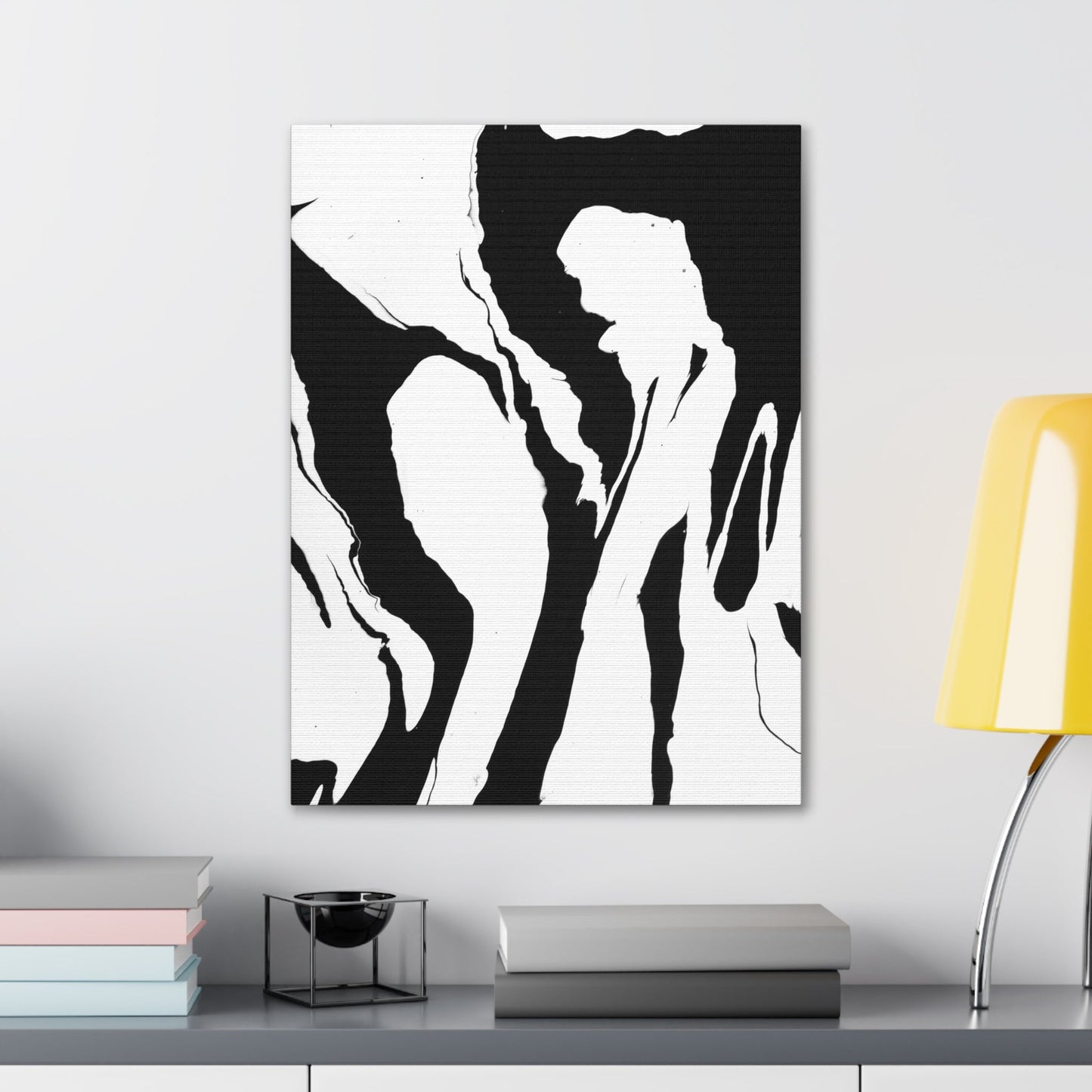 Positive and Negative - Gallery Wrapped Canvas