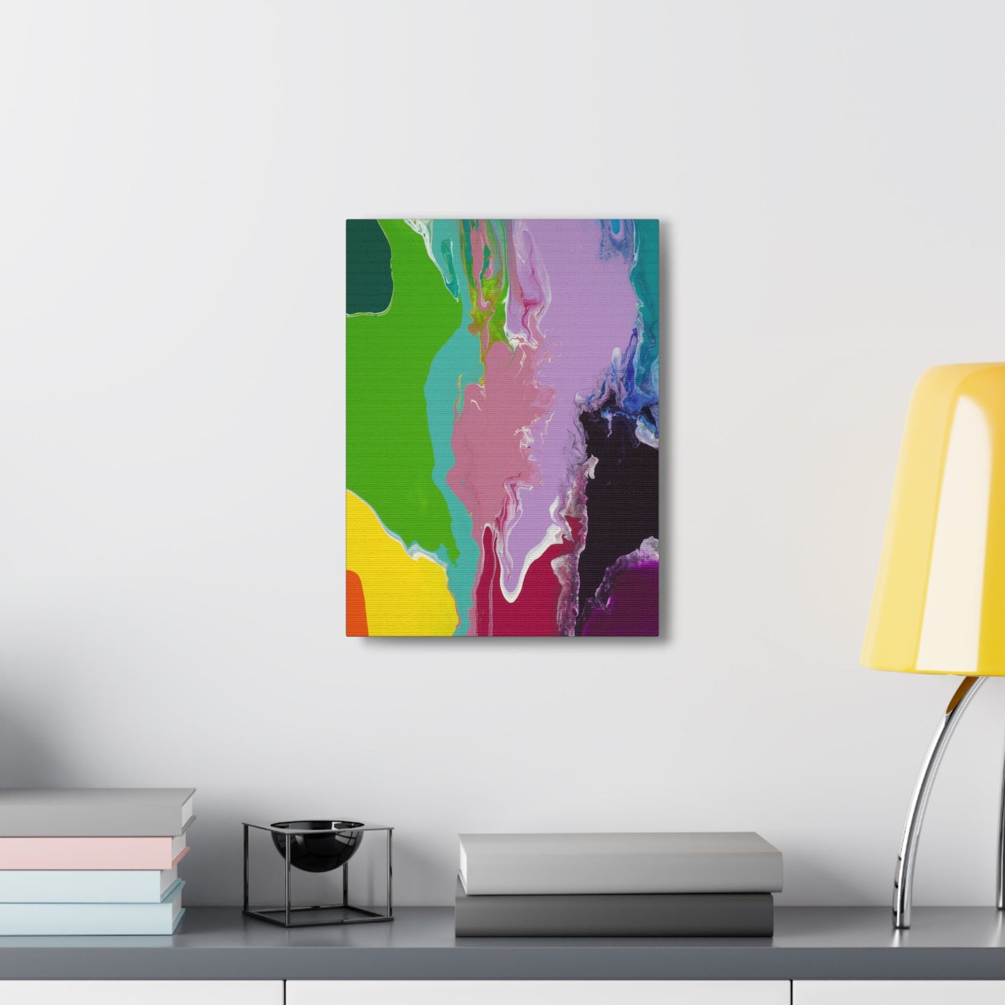 Playing With Rainbows - Gallery Wrapped Canvas