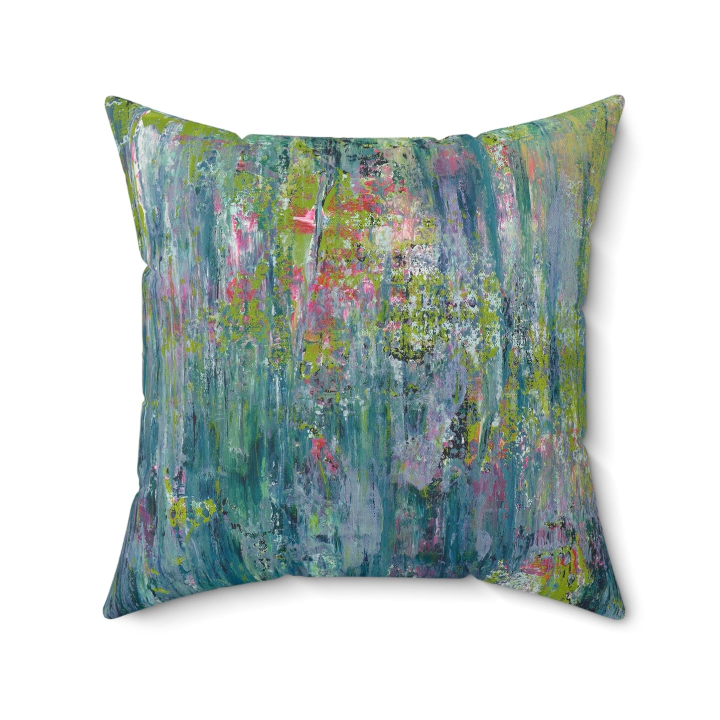 It's A Spring Thing - Faux Suede Pillow