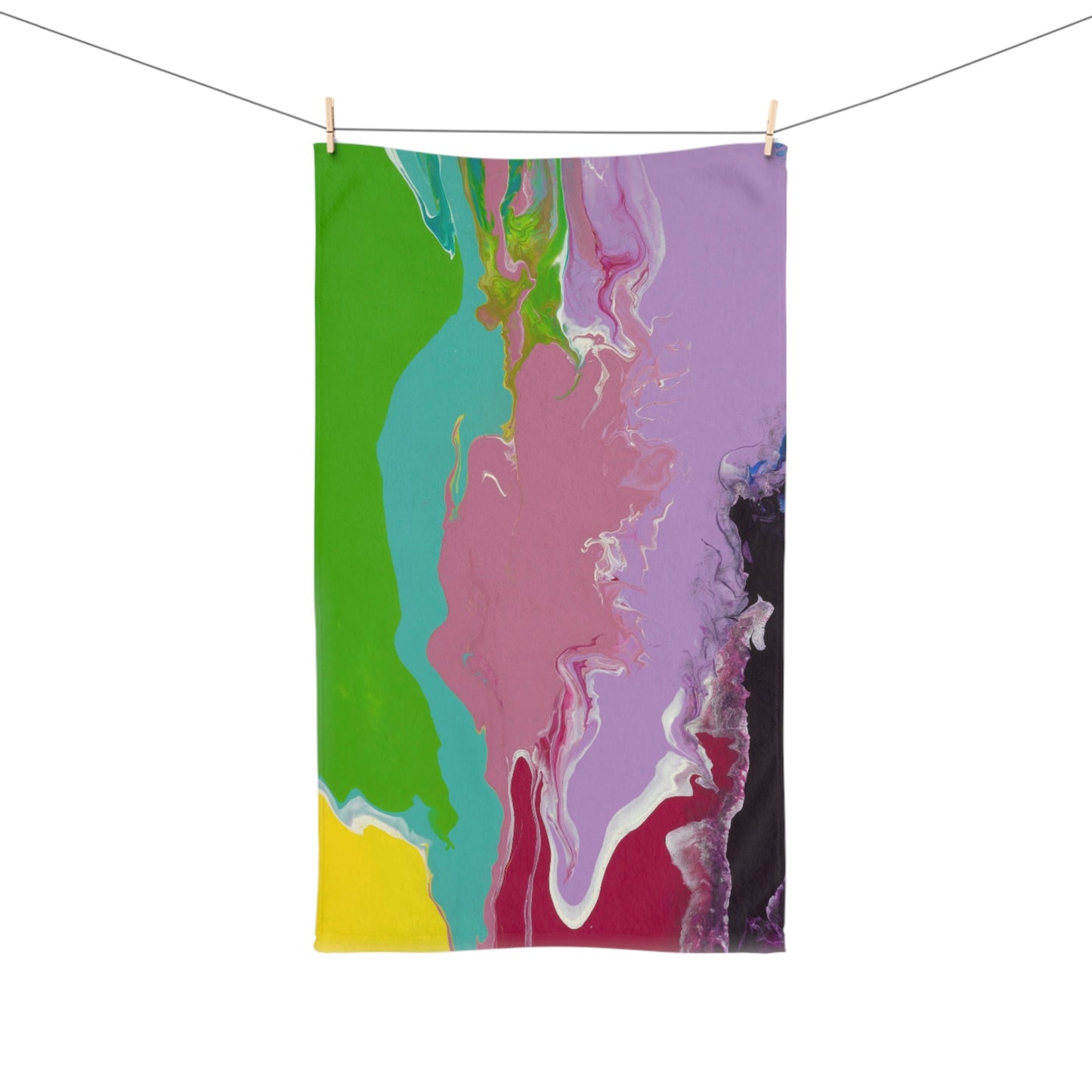 Playing With Rainbows - Hand Towel