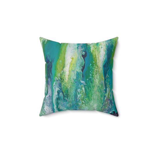 Effervescent - Faux Suede Pillow