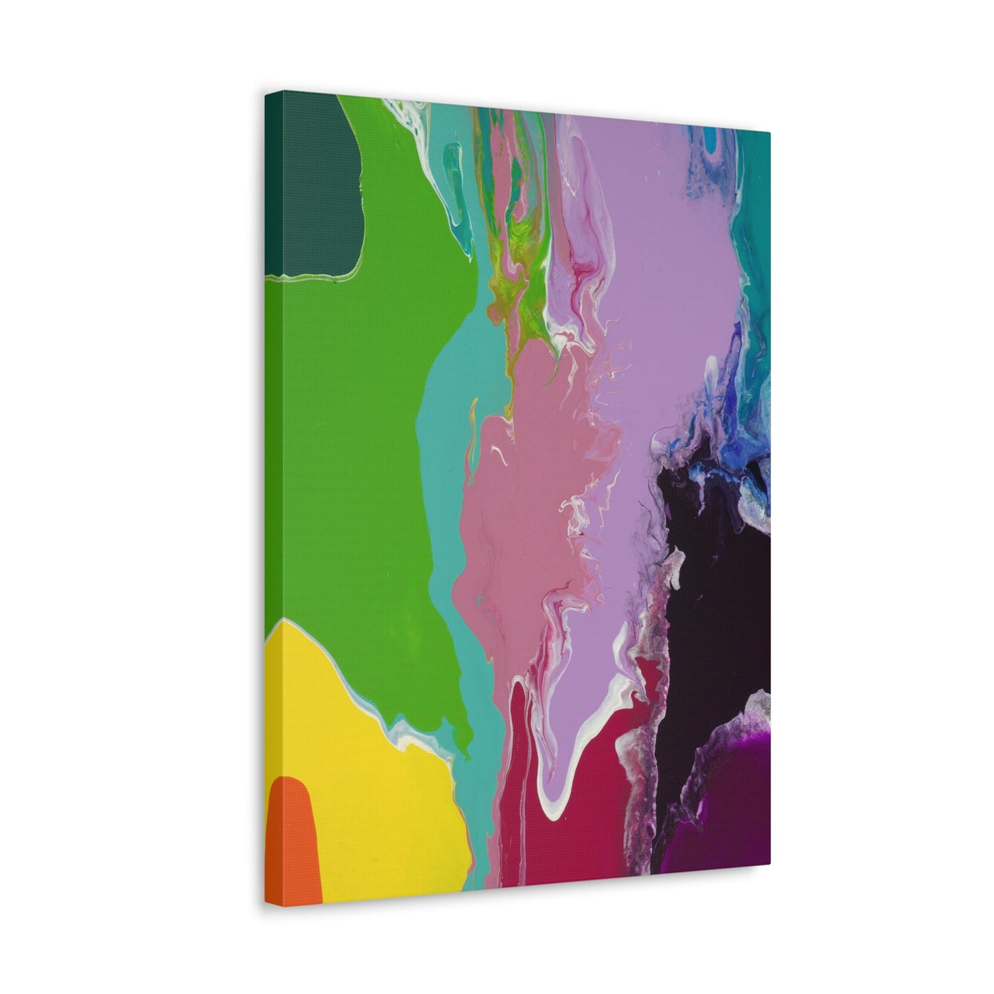 Playing With Rainbows - Gallery Wrapped Canvas