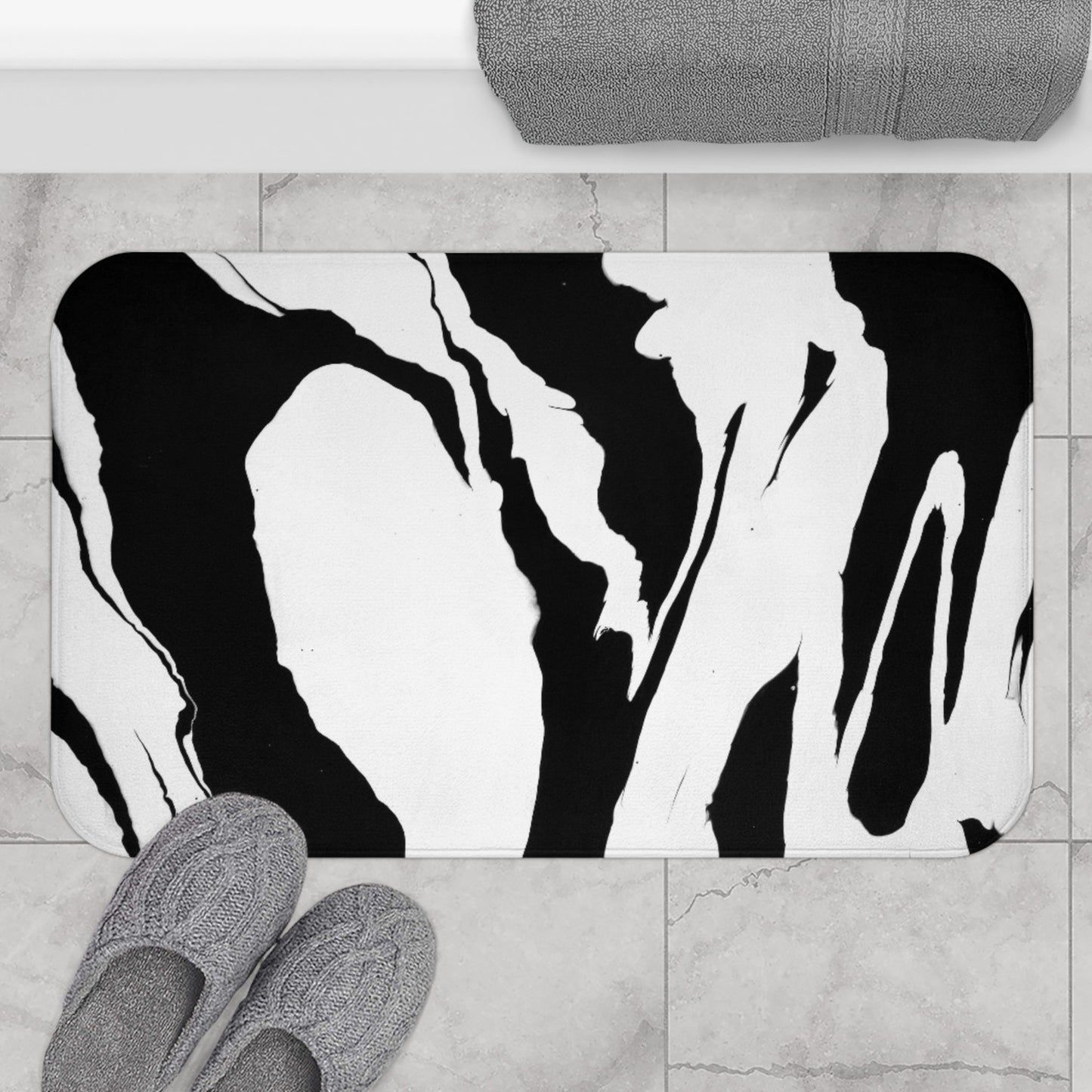 Positive and Negative - Bath & Kitchen Mat